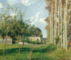 Varengeville, Manor Inn, eftermiddag, 1889